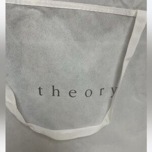 Theory White Suit Dress Garment Bag